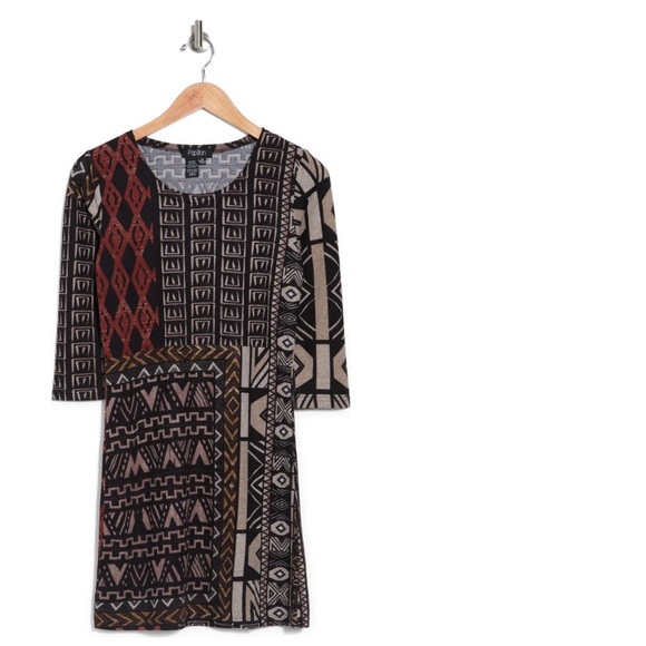 Papillon Geo print dress - Picture 3 of 4